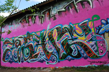 Graffiti Wall - Photo by ZWACE - HUS