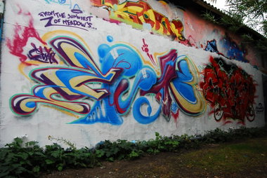 Graffiti Wall - Photo by ZWACE