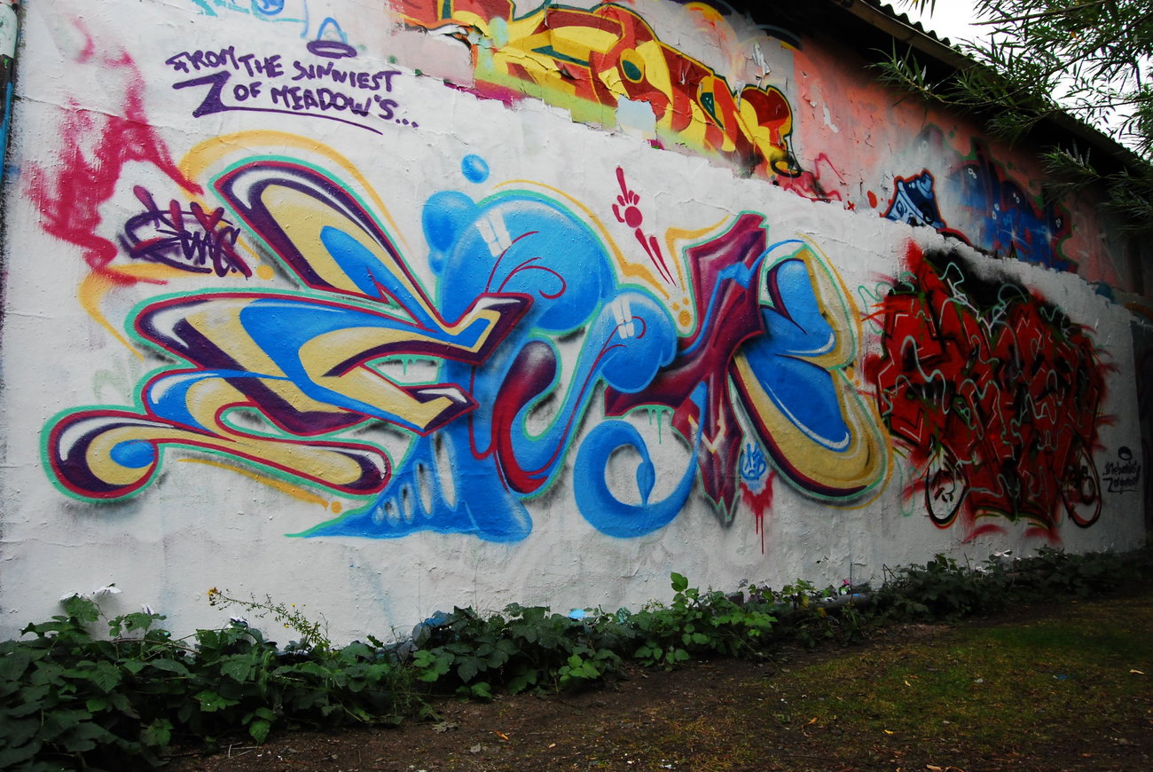 Graffiti Wall - Photo by ZWACE