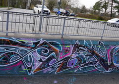 Graffiti Wall - Photo by ZWACE - HUS (2023)