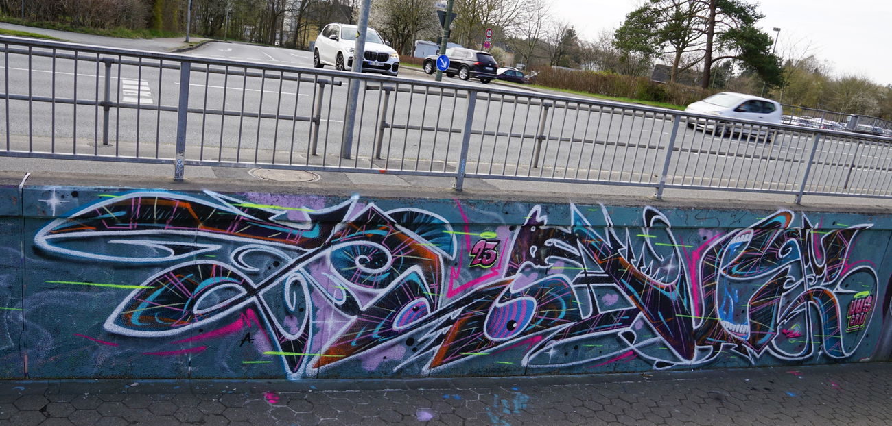 Graffiti Wall - Photo by ZWACE - HUS (2023)
