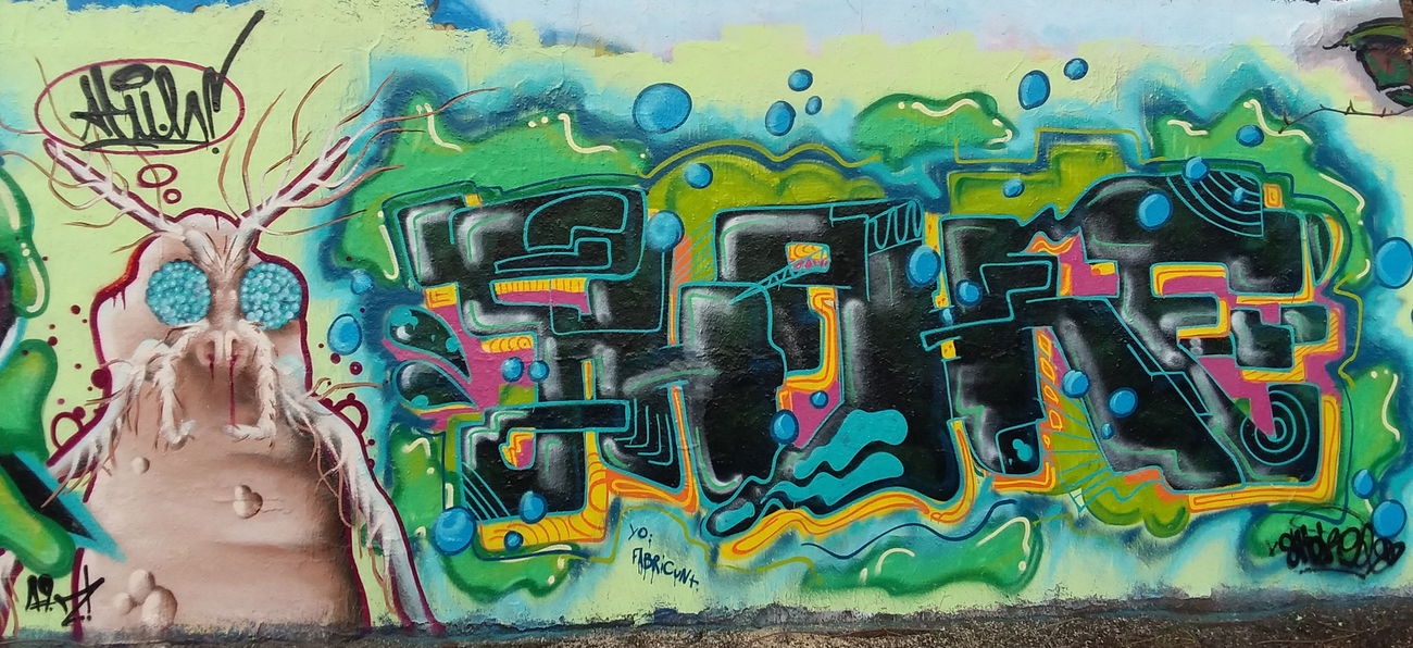 Graffiti Wall - Photo by ZWACE