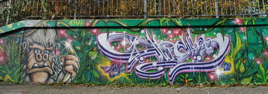 Graffiti Wall - Photo by ZWACE (2020)