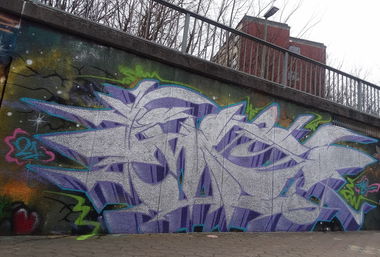 Graffiti Wall - Photo by ZWACE - HUS (2021)