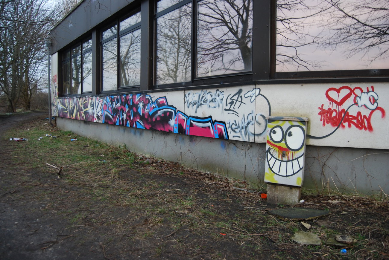 Graffiti Wall - Photo by ZWACE (2014)