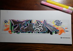 Graffiti Sketch - Photo by ZWACE (2023)