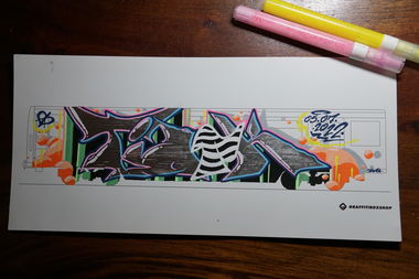 Graffiti Sketch - Photo by ZWACE (2023)