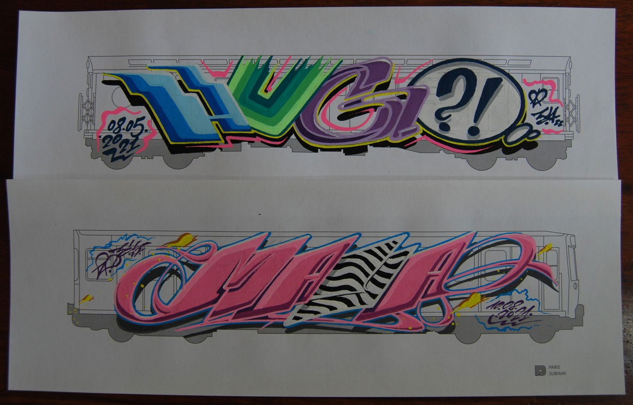 Graffiti Sketch - Photo by ZWACE (2022)