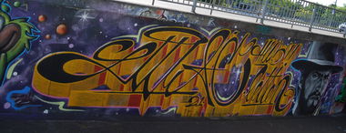 Graffiti Wall - Photo by ZWACE - HUS (2021)