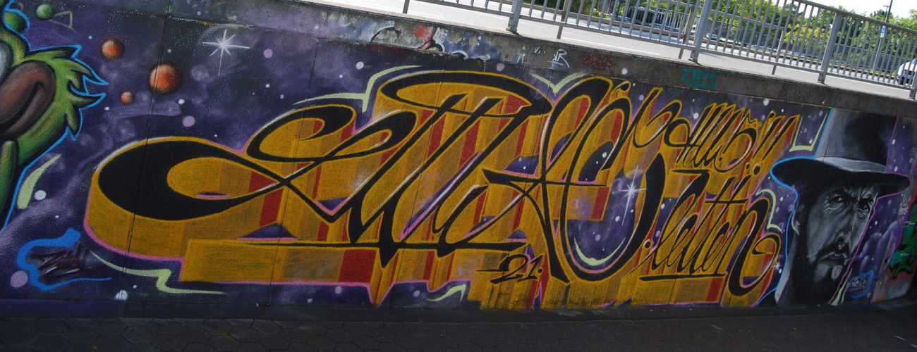 Graffiti Wall - Photo by ZWACE - HUS (2021)