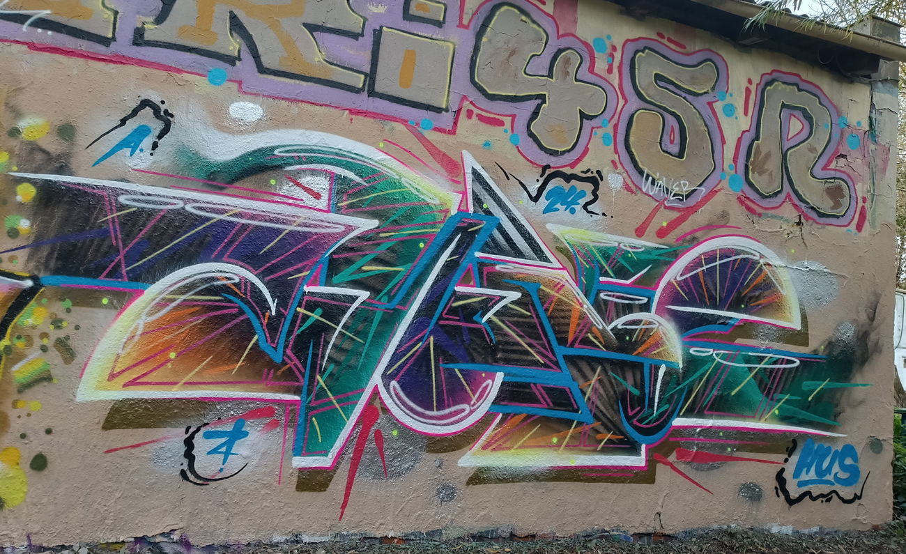 Graffiti Wall - Photo by ZWACE - HUS (2024)