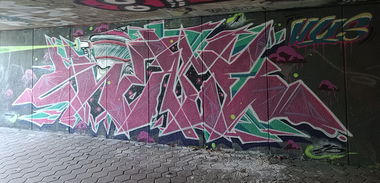 Graffiti Wall - Photo by ZWACE - HUS (2025)