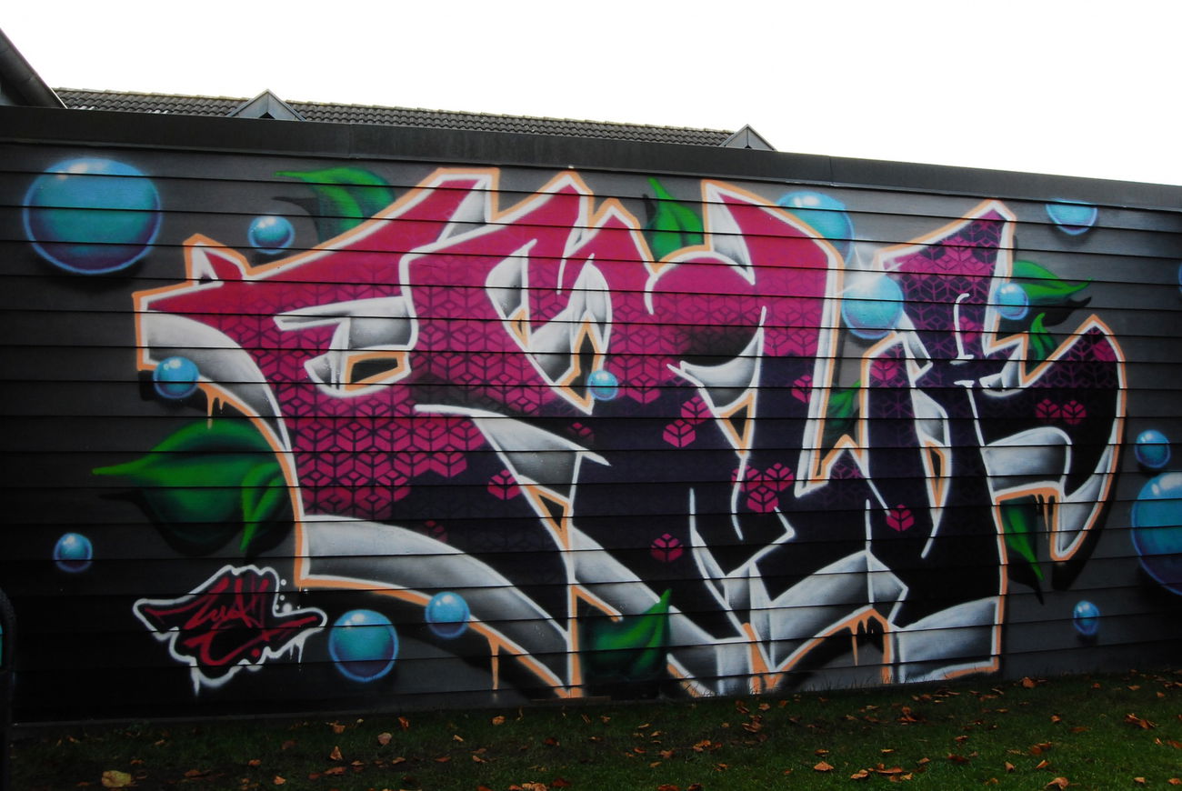 Graffiti Wall - Photo by ZWACE