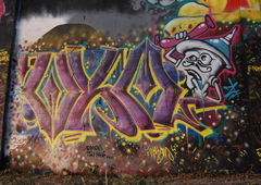 Graffiti Wall - Photo by ZWACE - HUS (2020)