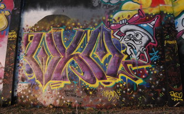 Graffiti Wall - Photo by ZWACE - HUS (2020)