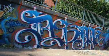 Graffiti Wall - Photo by ZWACE