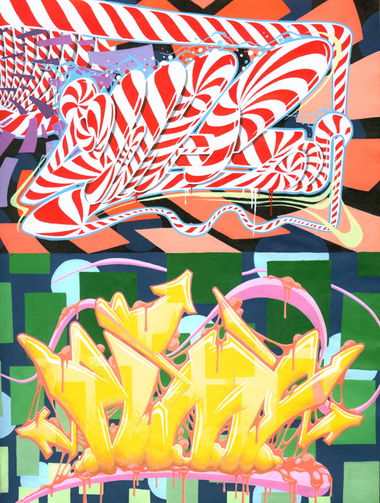 Graffiti Sketch - Photo by ZWACE (2016)