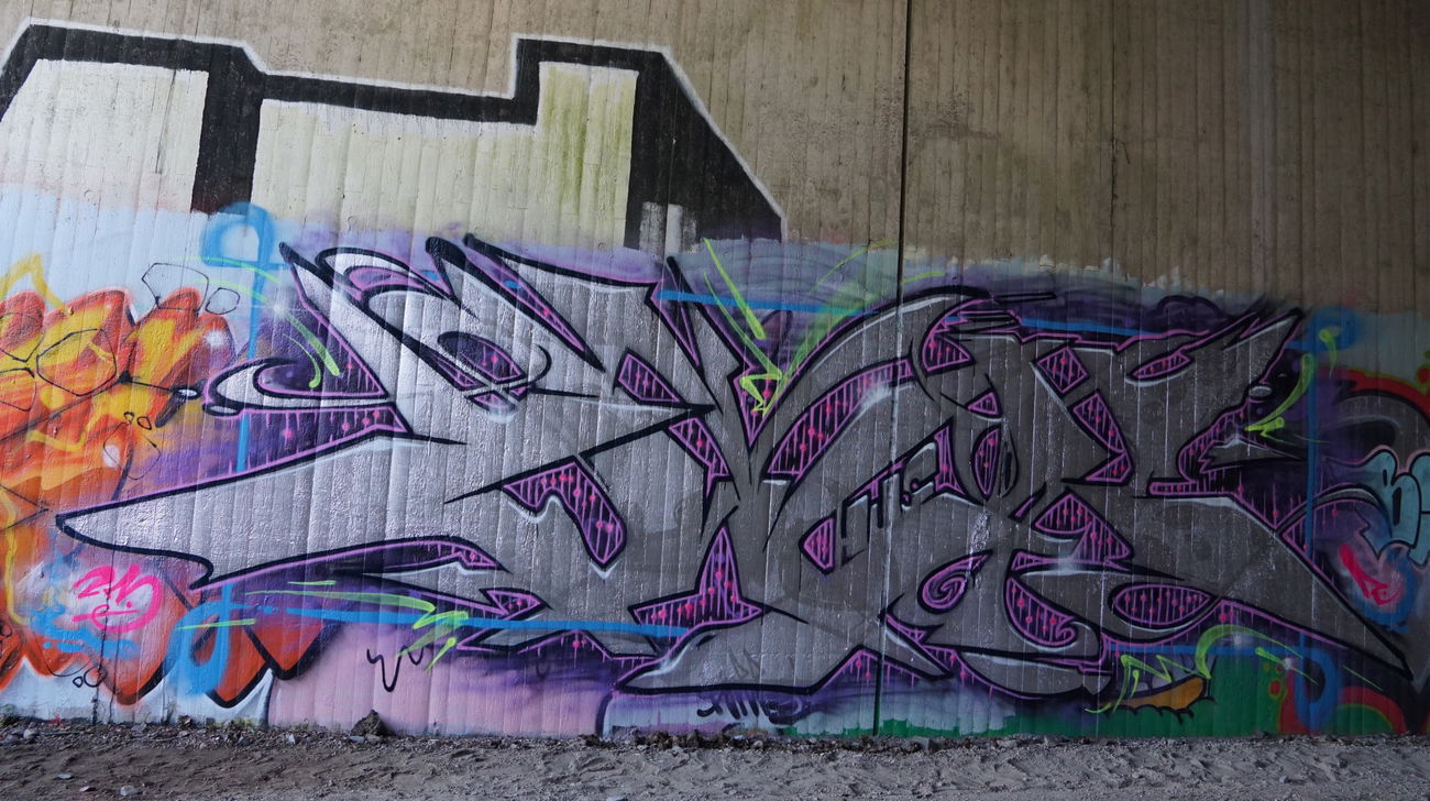 Graffiti Wall - Photo by ZWACE - HUS (2023)