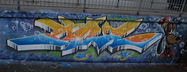 Graffiti Wall - Photo by ZWACE - HUS (2021)
