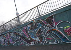 Graffiti Wall - Photo by ZWACE - HUS (2023)