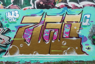 Graffiti Wall - Photo by ZWACE