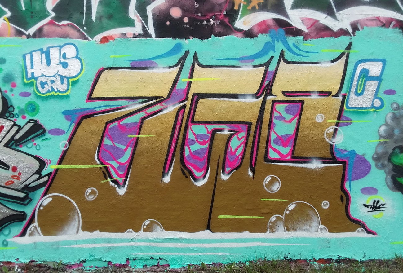 Graffiti Wall - Photo by ZWACE