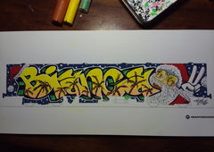 Graffiti Sketch - Photo by ZWACE