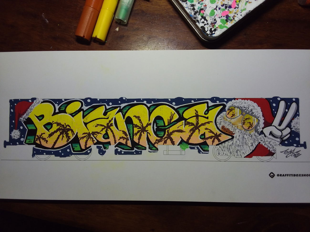 Graffiti Sketch - Photo by ZWACE