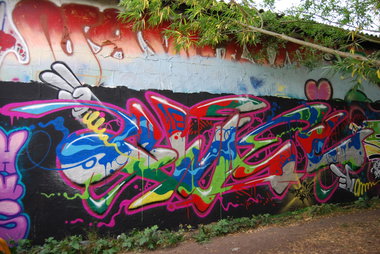 Graffiti Wall - Photo by ZWACE (2018)