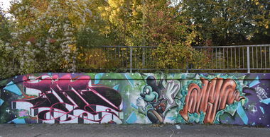 Graffiti Wall - Photo by ZWACE - HUS (2021)