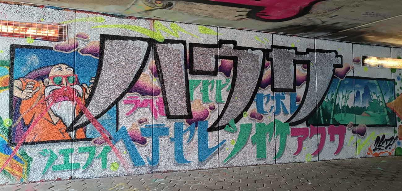 Graffiti Wall - Photo by ZWACE - HUS (2024)