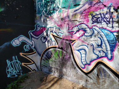 Graffiti Wall - Photo by ZWACE