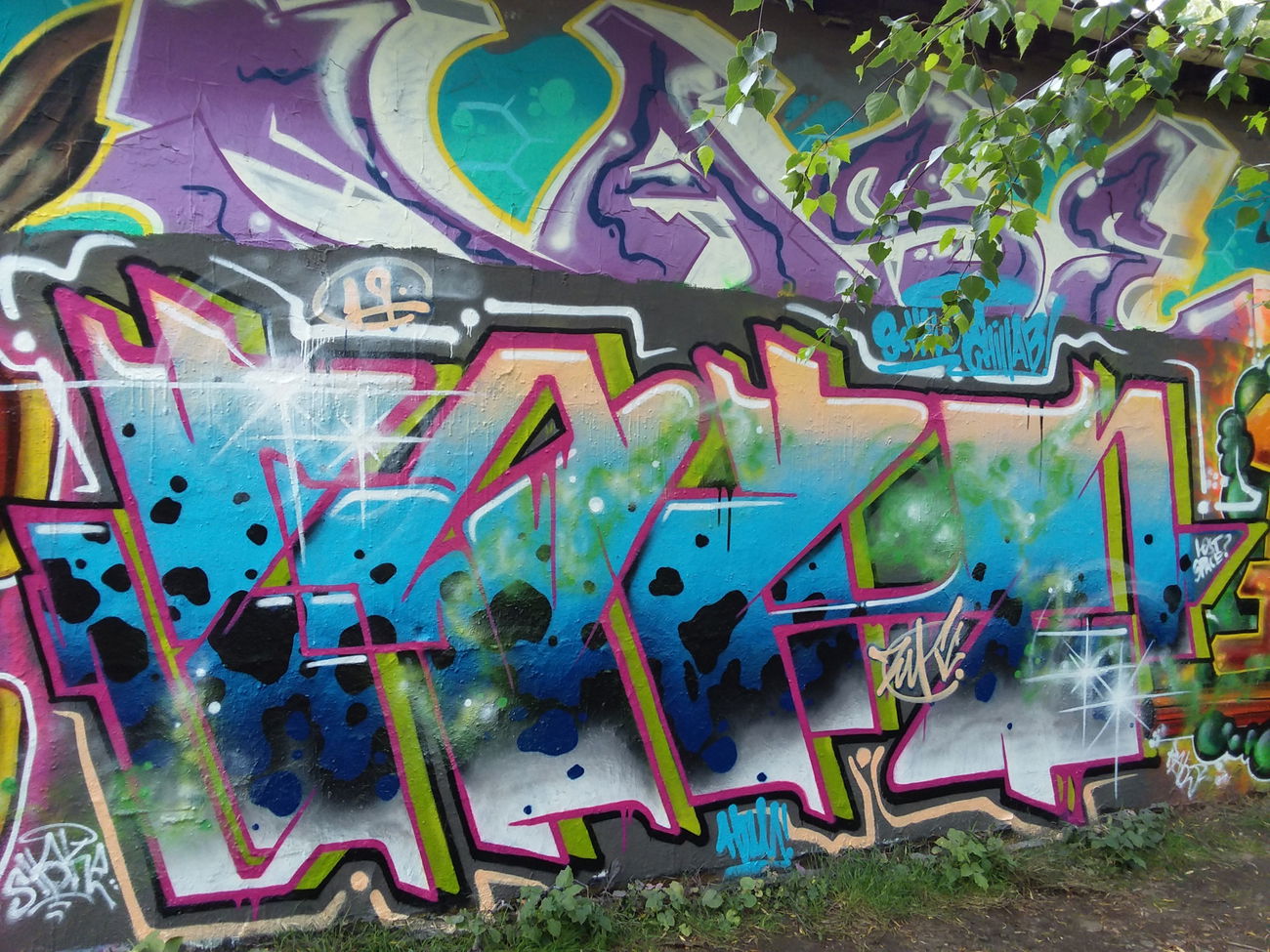 Graffiti Wall - Photo by ZWACE