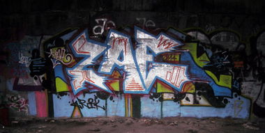 Graffiti Bombing - Photo by Zaehavshiy - zae (2014)