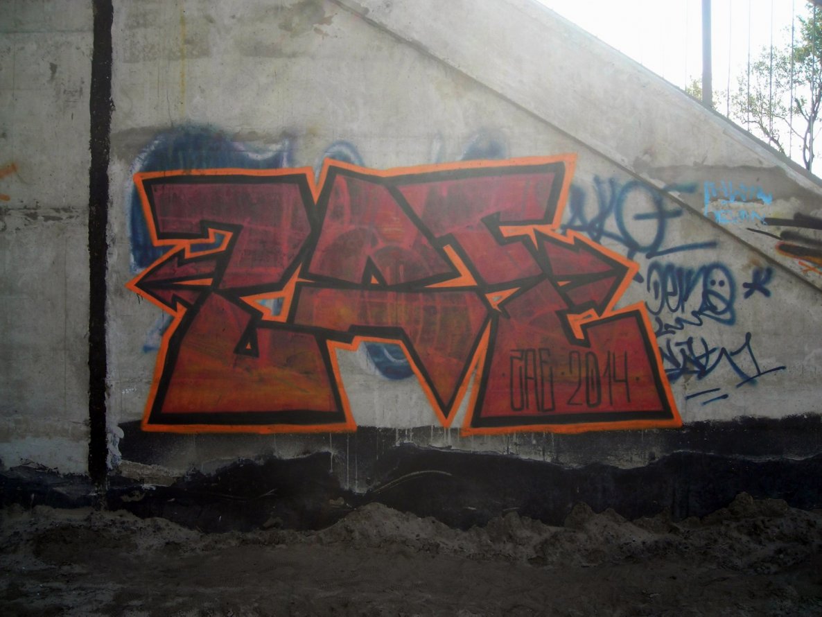 Graffiti Wall - Photo by Zaehavshiy - zae (2014)