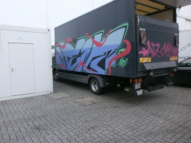 Graffiti Artwork in Hamburg - Photo by Zane_one - Ment, truck, hamburg