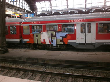 Graffiti Train - Photo by Zane_one (2013)