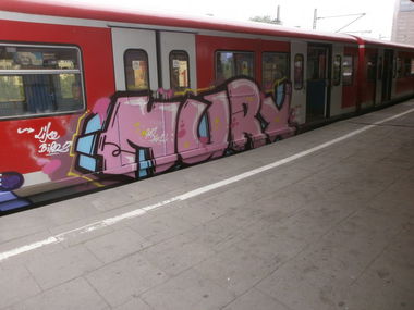 Graffiti Train - Photo by Zane_one - Murx, Cosak, yrz (2013)