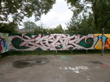 Graffiti Wall in Hamburg - Photo by Zane_one - Cink, Brd, hall (2012)