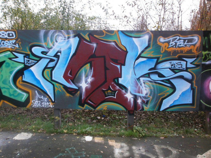 Graffiti Wall - Photo by Zane_one - Arek, Brd, rbk (2012)