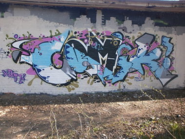 Graffiti Wall in Hamburg - Photo by Zane_one - Comik, wka, 3st (2012)