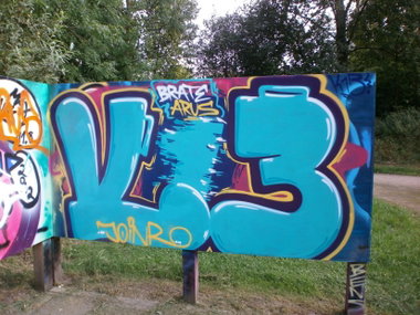 Graffiti Wall - Photo by Zane_one - k13, 31k, hamburg (2012)