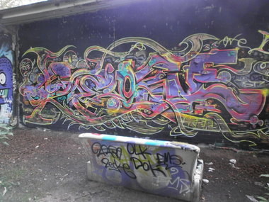 Graffiti Wall in Hamburg - Photo by Zane_one - awesome, wildstyle, dok (2013)