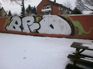 Graffiti Wall in Hamburg - Photo by Zane_one - brd, hamburg
