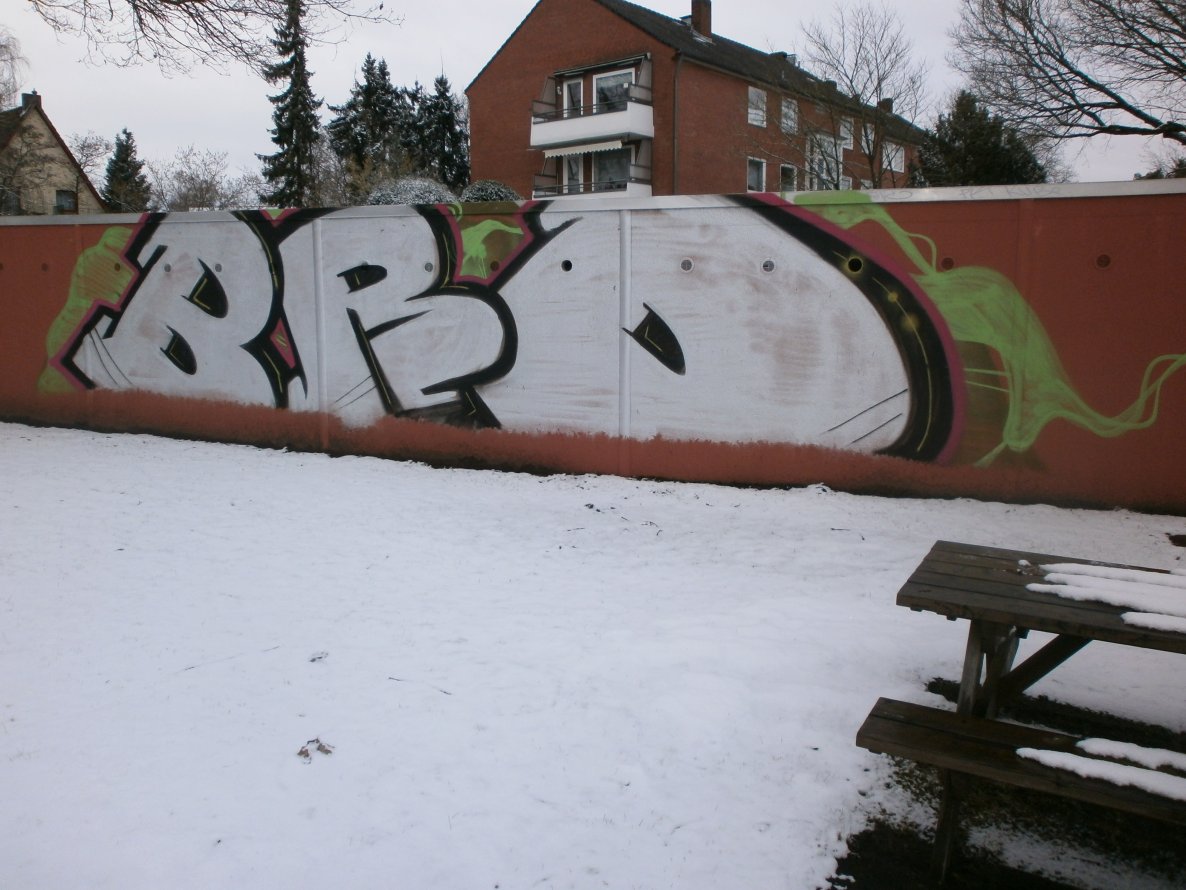 Graffiti Wall in Hamburg - Photo by Zane_one - brd, hamburg