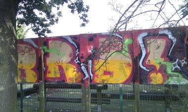Graffiti Wall in Hamburg - Photo by Zane_one - brd, hamburg