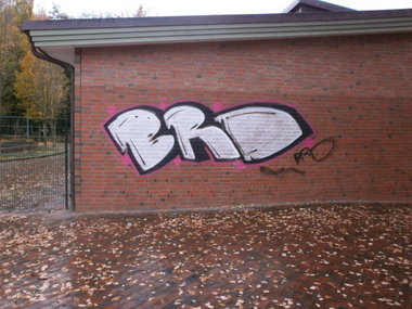 Graffiti Wall in Hamburg - Photo by Zane_one - brd, hamburg (2012)