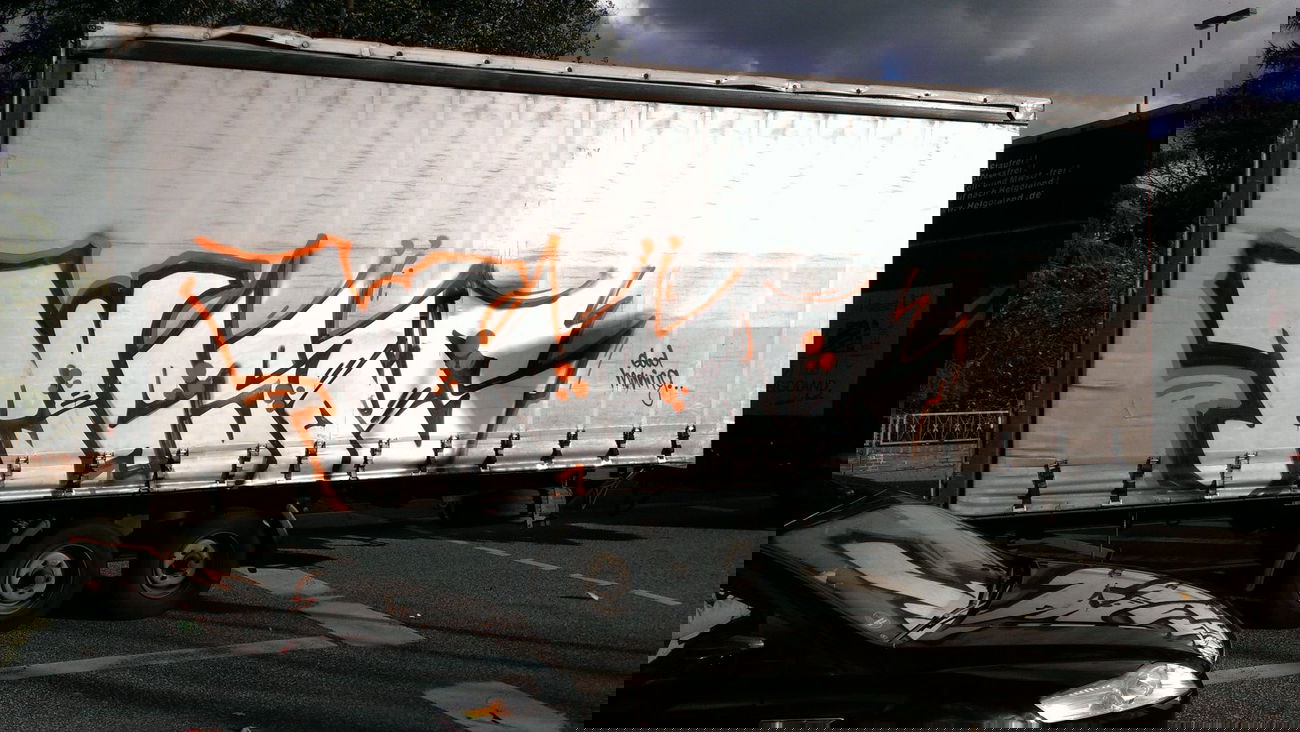 Graffiti Bombing in Hamburg - Photo by Zane_one - Truck, Hamburg, wcsog