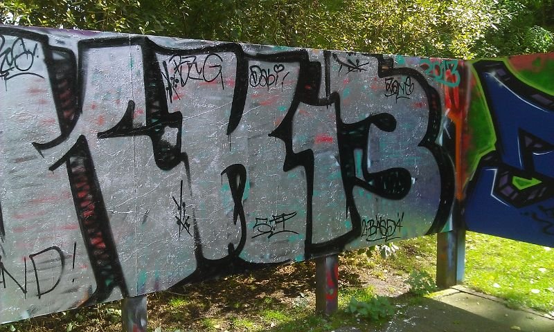 Graffiti Wall in Hamburg - Photo by Zane_one - k13, hamburg (2013)