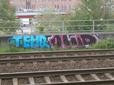 Graffiti Wall in Hamburg - Photo by Zane_one - tehr, quid, hamburg (2013)